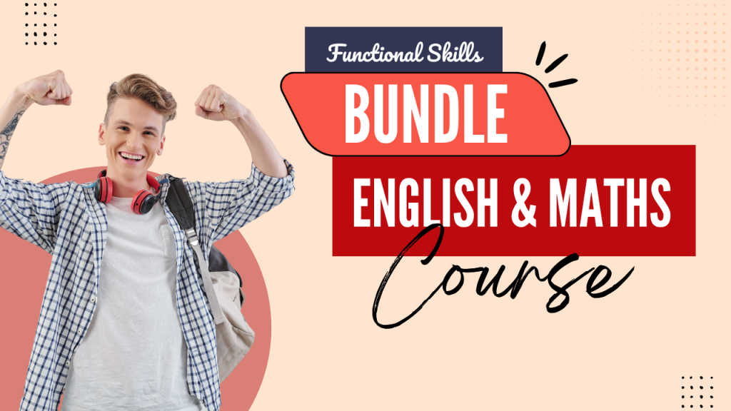 Functional Skills Level 2 English and Maths Online Course Bundle