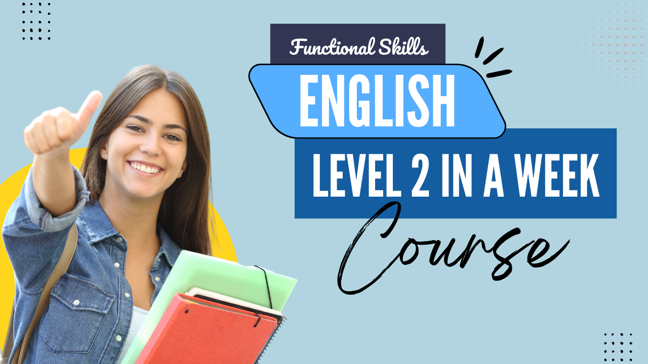 Functional Skills Level 2 English – 5-Day Course