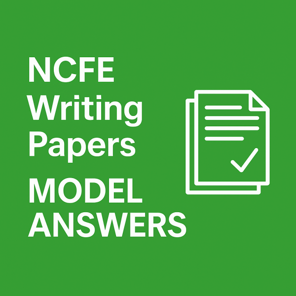 NCFE Functional Skills Level 2 English Writing Paper Model Answer Package