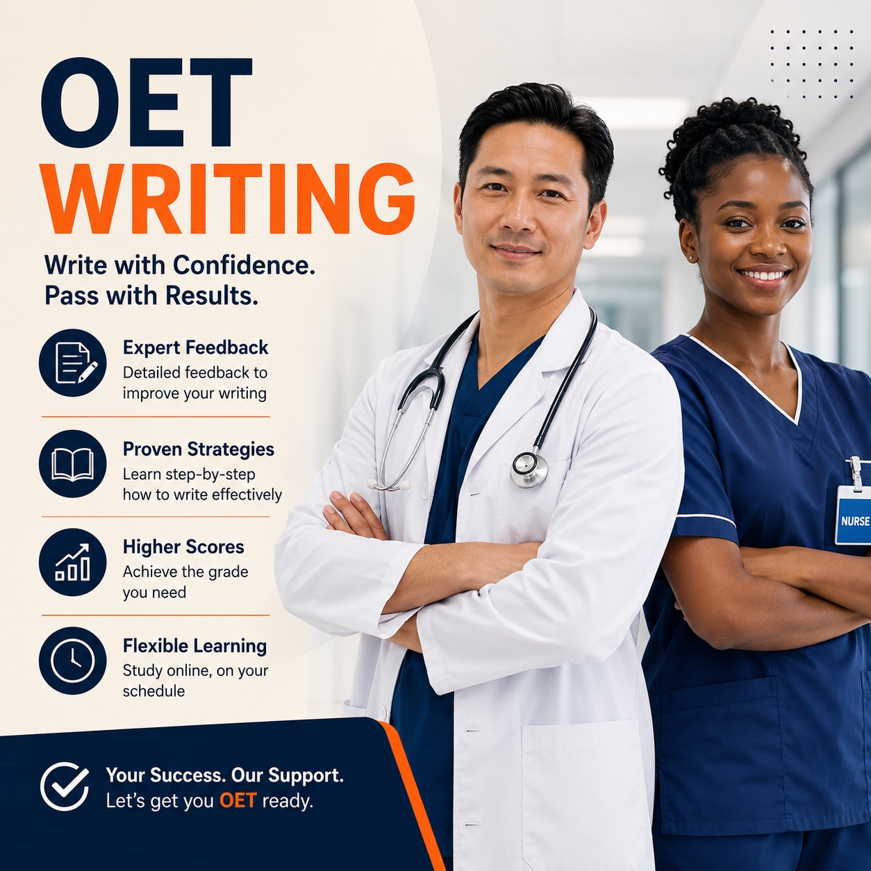 OET Writing course - pass NMC registration
