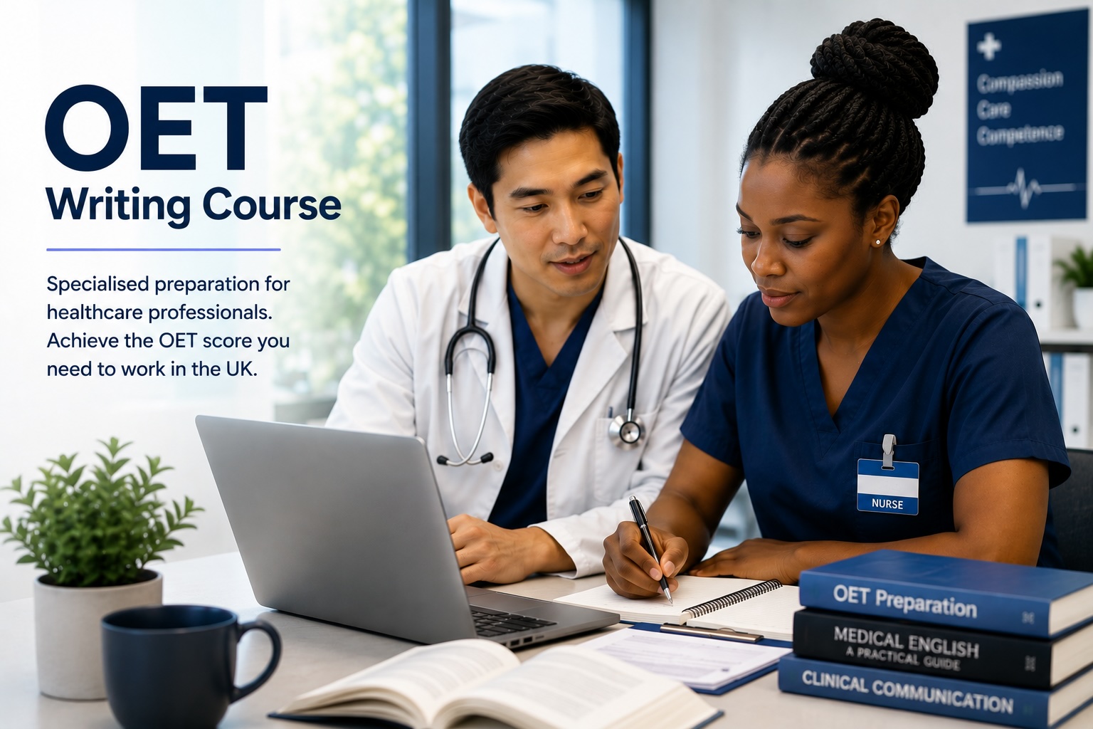 OET Writing Course for healthcare professionals